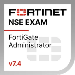 Badge FortiGate 7.4 Administrator